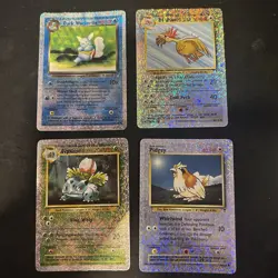 Pokemon Legendary Collection Reverse Holo Rare Card Lot LP-DMG - Image 1