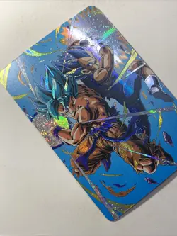 Goku Vegeta Team Saiyan Dragon Ball Z ACG DBZ Goddess Anime Card Holo Foil Art - Image 4