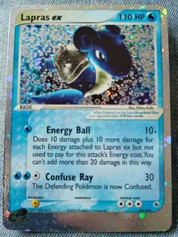 Pokemon TCG Card- 2006 Lapras ex 99/109 Holo Ultra Rare LP - Image 1