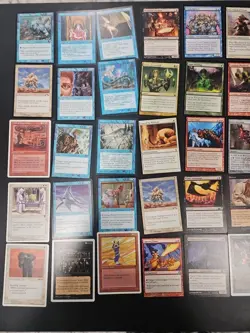 Lot Of 50 Vintage MAGIC THE GATHERING CARDS - Image 2