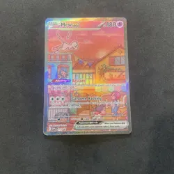 Mew ex 053 Sv: Scarlet & Violet Promo Cards Holo 151 Pokemon - Image 2