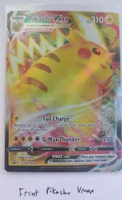 Pikachu VMAX SWSH286 SWSH: Sword & Shield Promo Cards Holo - Image 2