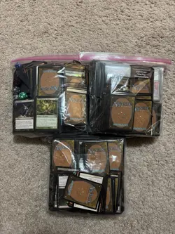 Magic The Gathering Bulk Cards 3000+ Common And Uncommon & D20 Dice Lot - Image 1