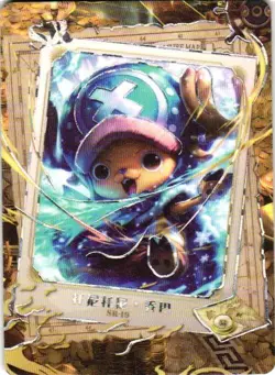 TONY TONY CHOPPER SR SR-19 Pirate King ONE PIECE Anime Collectible Card - Image 1