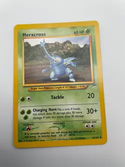 Heracross 41/105 - Neo Destiny WOTC - Uncommon Pokemon TCG Card - MP - Image 1