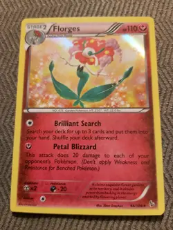 Florges 66/106 - Holo Rare - XY Flashfire 2014 - Pokemon Card TCG - NM - Image 1