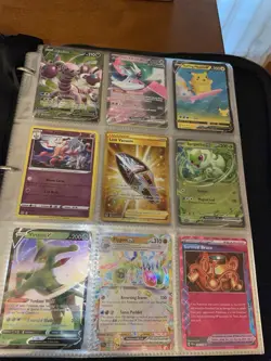 Pokemon Binder Collection Lot (108 Cards) Secret Rare, SIR, Vmax, Ex Never Used - Image 2