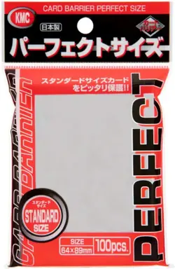 KMC Perfect Fit Size Soft Sleeves Collectible Cards 100 pcs 64x89mm - Image 2