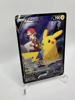 Pikachu V TG16/TG30 Lost Origin Trainer Gallery Holo Pokemon Card !!Clean!! - Image 1