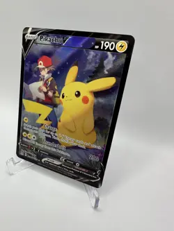 Pikachu V TG16/TG30 Lost Origin Trainer Gallery Holo Pokemon Card !!Clean!! - Image 2