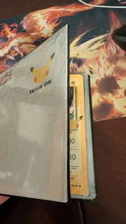 Huge Pokemon TCG Jumbo Oversized Card Lot Comes W/ Binder Conditions Vary - Image 1