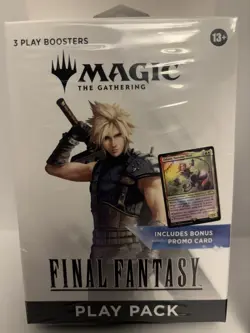 Magic The Gathering Final Fantasy Play Pack + Promo Card (Lot of 2) - Image 2