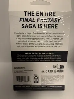 Magic The Gathering Final Fantasy Play Pack + Promo Card (Lot of 2) - Image 3