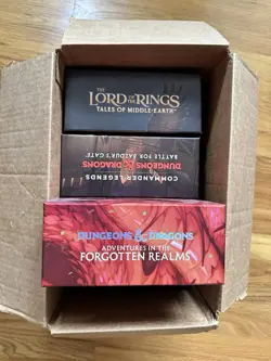 Magic the Gathering BULK - Lord of The Rings + Dungeons & Dragons - 1000+ Cards - Image 1