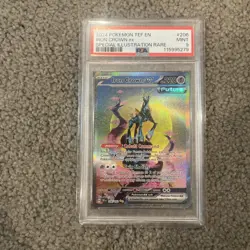 IRON CROWN EX 206/162 PSA 9 TEMPORAL FORCES SIR POKEMON CARD ENGLISH - Image 1