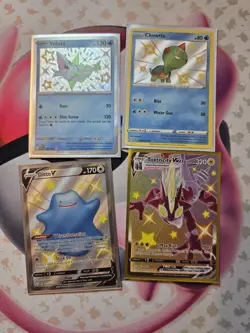 Pokemon Binder Card Lot - Shiny Rare Holo Bundle - 31 NM Cards Total - Image 4