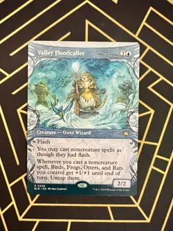 Valley Floodcaller (Showcase) NM MTG Bloomburrow Regular - Image 1