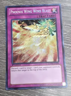 Yu-Gi-Oh! TCG Phoenix Wing Wind Blast LCYW-EN298 Secret Rare 1st Ed NM - Image 1