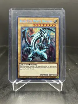 Yu-Gi-Oh! Kaiba Mega-Tin Blue-Eyes White Dragon Secret Rare #CT14-EN002 - Image 1