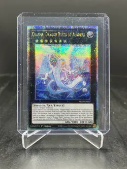 Yu-Gi-Oh! Chasma Dragon Ruler Auroras Quarter Century Secret Rare #ALINEN047 (A) - Image 1