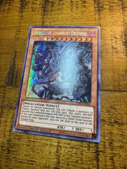 Exodia, the Legendary Defender TN19-EN003 Limited Edition Secret Rare LP + BONUS - Image 1