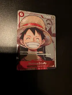 Monkey D Luffy (Alternate Art) P-001 25th Anniversary One Piece Promo English NM - Image 1