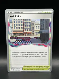 2023 World Championship Lost City 161/196 - Pokemon Lost Origins Card - NM - Image 1
