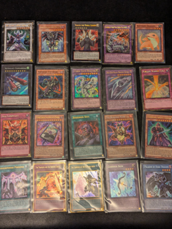 Yugioh Yu-Gi-Oh TCG Large 380+ Card Lot - 84 HOLOS - 1st Editions Deck Box Xtras - Image 2