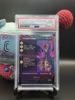 Summon: Anima - #364 - Borderless - Foil - Final Fantasy - FIN - PSA 10 - Image 1