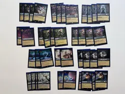 Lorcana Ruby Amethyst Steel Card Lot | 150+ Foil & NFs | Doc Elsa Genie & More! - Image 2