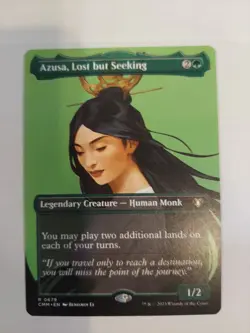 Azusa, Lost but Seeking (Borderless) Commander Masters Regular - Image 1