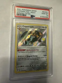 Copperajah 2021 Shiny Vault Holo Pokemon Card SV091/SV122 (NM) - Image 1