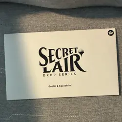 Magic: The Gathering Secret Lair Goblin & Squabblin' Box 5 Cards EN 13+ 2022 - Image 1