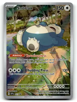 Snorlax Holo Promo SV: Scarlet & Violet Promo Cards 051 NM - Image 1