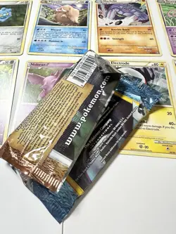 2010 Pokemon TCG HS Triumphant Opened Palkia Pack (8 Cards, Pack Wrapper) - Image 5