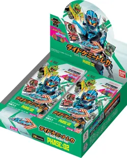 Kamen Rider Gotchard Ride Chemy Trading Card PHASE:02 Box Japanese NEW - Image 3