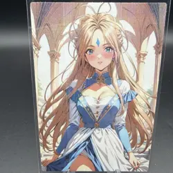Belldandy, Oh My Goddess Holographic Anime Collectible Trading Card - Image 2
