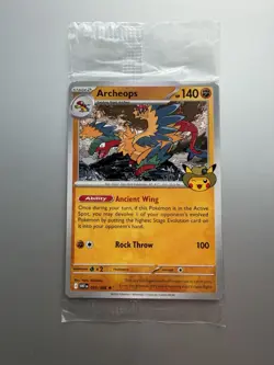 Archeops Pokemon Promo Card Fossil Museum Field Museum Chicago Exclusive Sealed - Image 1