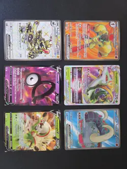 Lot Of 6 Assorted Pokemon Full Art Cards NM - Image 1