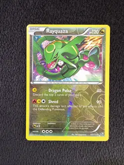 Rayquaza 93/113 Legendary Treasures 2013 Reverse Holo Rare Pokemon Card TCG - Image 1