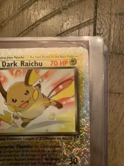 Dark Raichu Legendary Collection Reverse Holo Rare 7/110 Pokemon Card!!! - Image 2