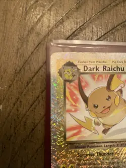 Dark Raichu Legendary Collection Reverse Holo Rare 7/110 Pokemon Card!!! - Image 3