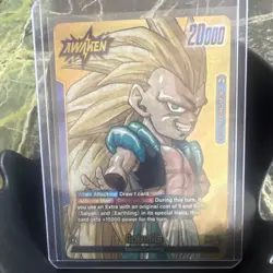 Bandai Dragon Ball Super Card Game Gotenks Leader Card SB02-017 - Image 1