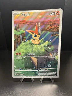 Pokemon 19-Card Lot : OVERSIZED Jumbo Ultra RARE Cards LP 2 Victini/2 Kyurem - Image 1