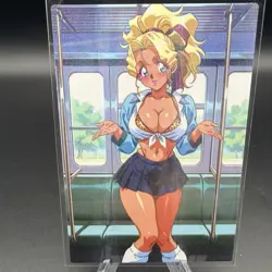 Mihoshi Kuramitsu Tenchi Muyo Holographic Anime Collectible Trading Card - Image 2