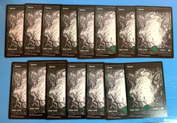 Innistrad Midnight Hunt full art non foil FOREST x30 mtg I Combine Ship see pics - Image 2