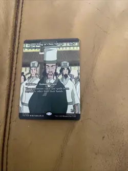 Mayor Tong of Chin Village - Drannith Magistrate (Borderless) Mtg Foil - Image 1