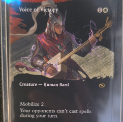 Magic: The Gathering Voice of Victory #331 Borderless Alt Art Rare (White) - Image 1
