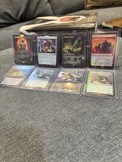 MTG TMNT Singles Lot of 8 from Collector and Pizza Bundle Magic the Gathering - Image 1