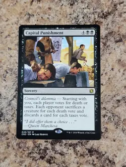 Capital Punishment - Conspiracy: Take the Crown - MTG - Rare - Magic Unplayed - Image 1